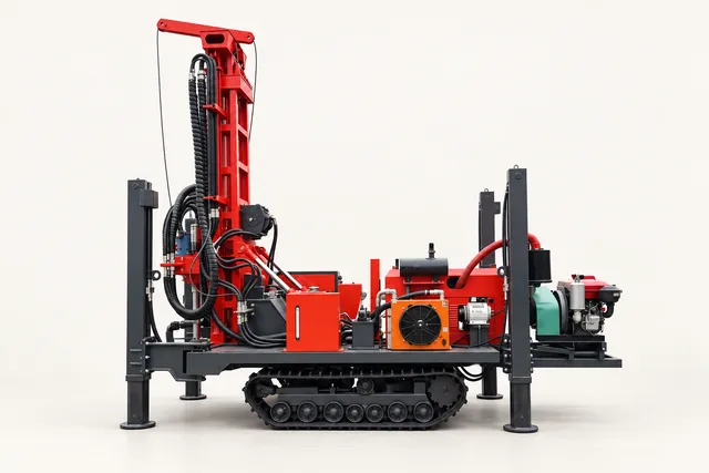 200 m Crawler Water Well Rig
