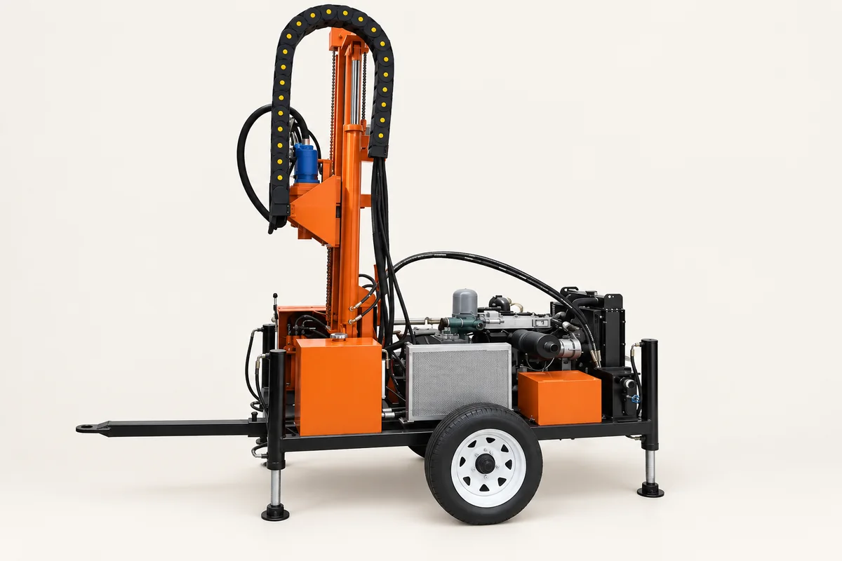ST300 Trailer Water Well Rig