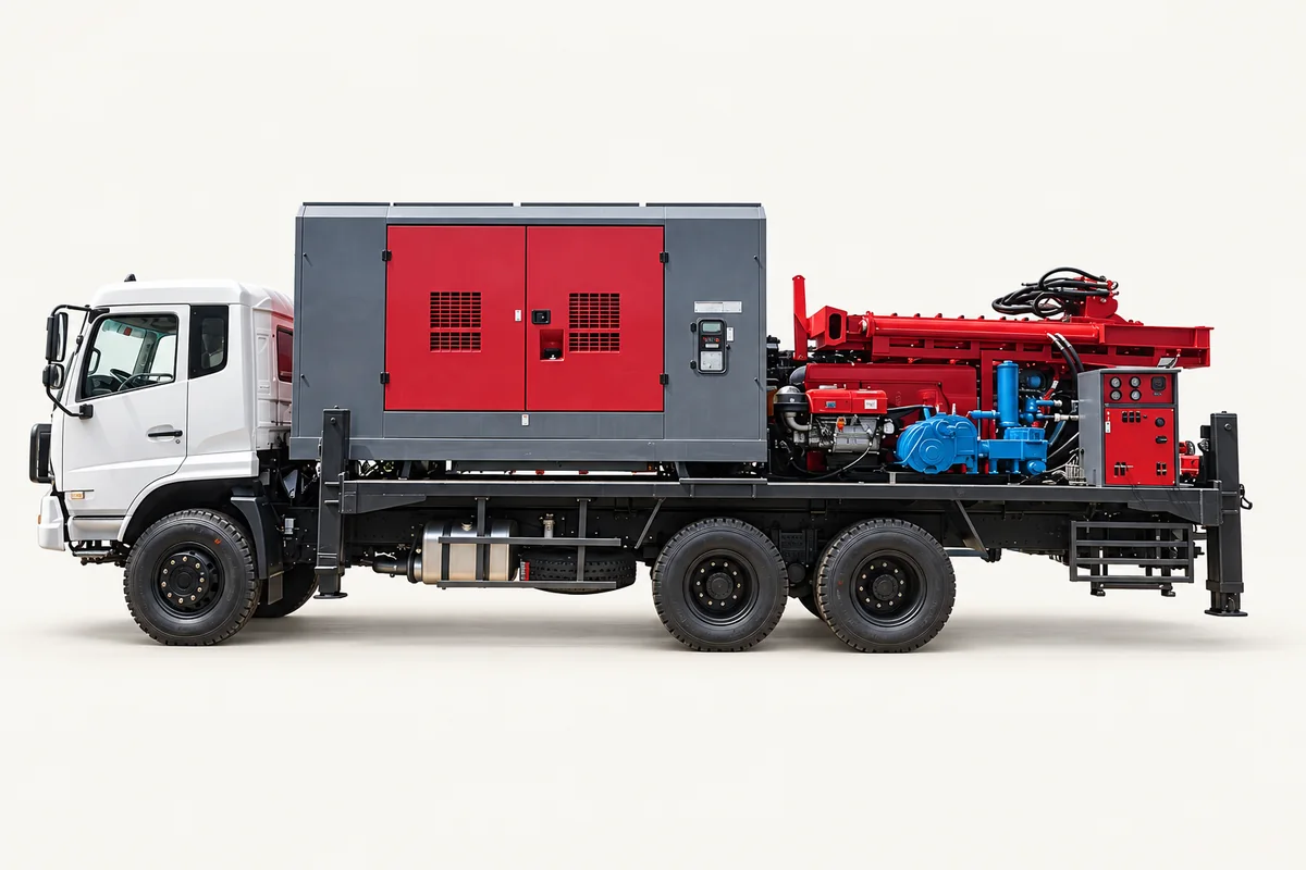 400 m Truck-Mounted Water Well Rig