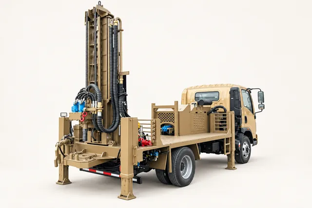 600 m Truck-Mounted Water Well Rig