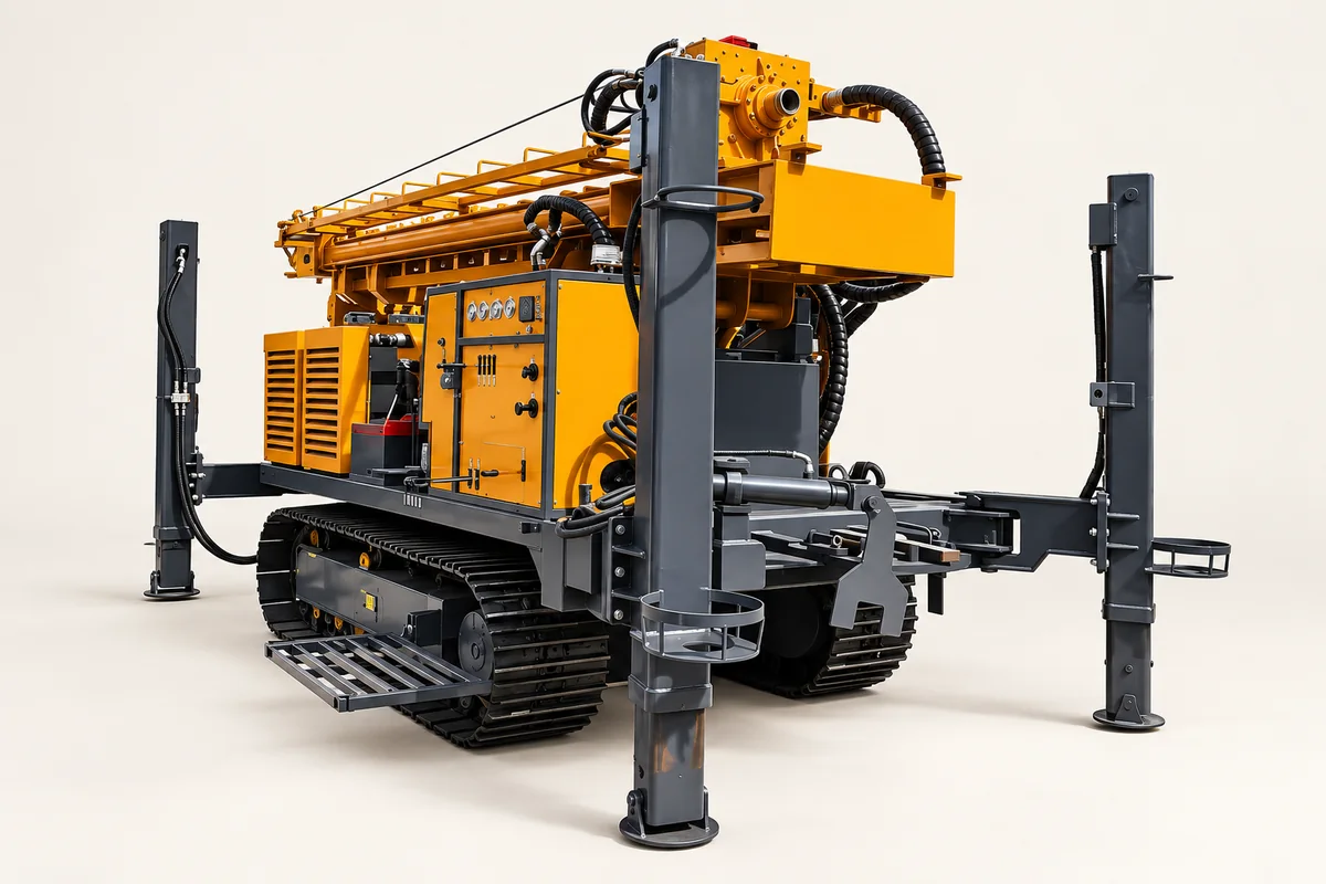 800 m Crawler Water Well Rig