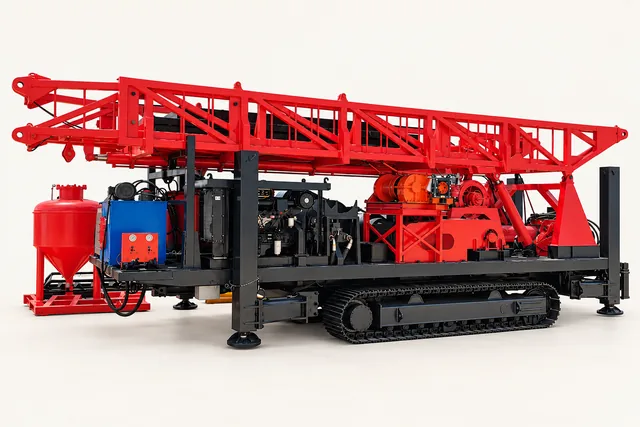 1000 m Rotary Water Well Rig