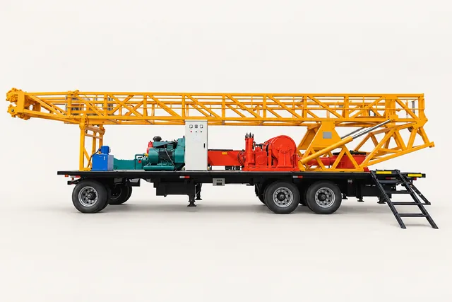 1200 m Rotary Water Well Rig