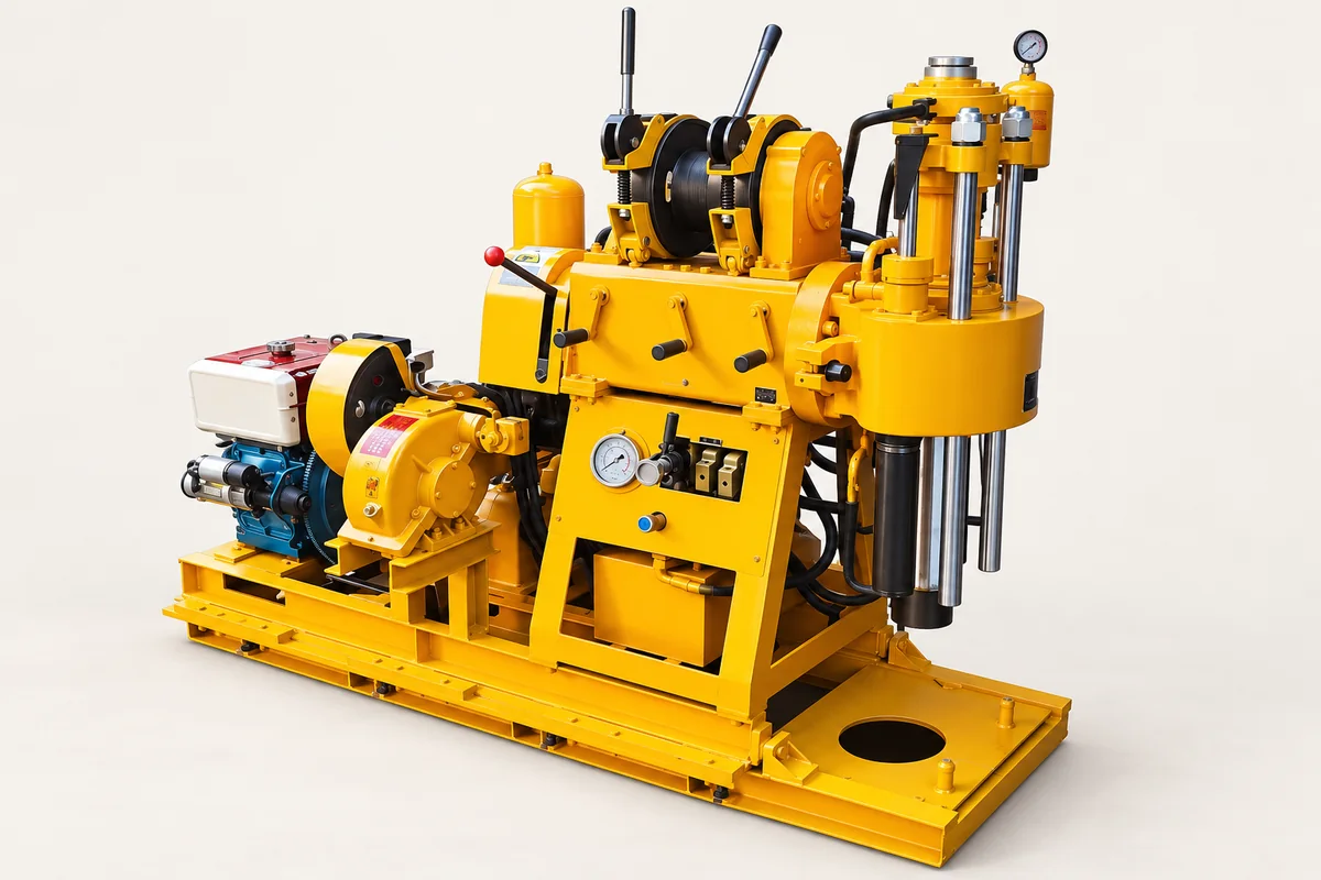300 m Core Drilling Rig, 14.7 kW / 42 mm Rod