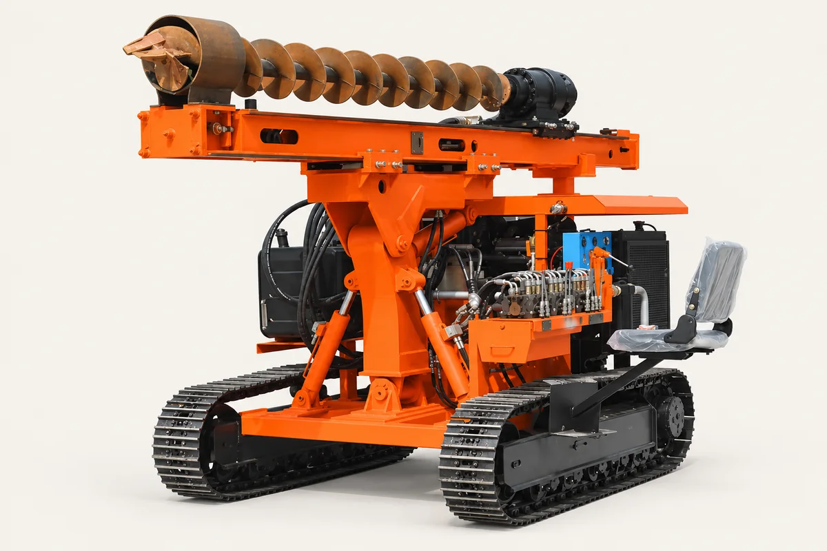 PV-130 Solar Pile Driver