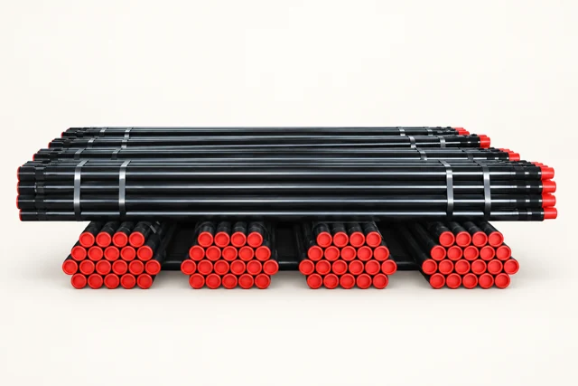 Threaded Drill Rods configuration example
